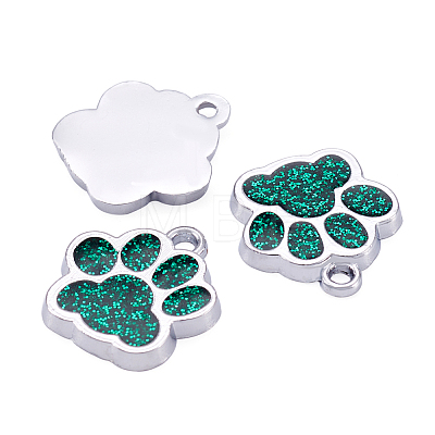 Alloy Enamel Charms X-ENAM-TAC0001-05B-1