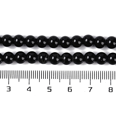 Opaque Glass Beads Strands G-A234-A01-03-1