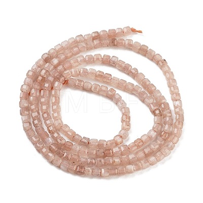 Natural Strawberry Quartz Beads Strands G-H042-B19-01-1