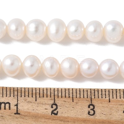 Natural Cultured Pearl Beads Strands PEAR-I007-07R-01A-1