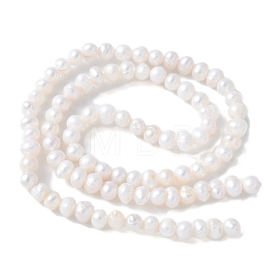 Natural Cultured Freshwater Pearl Beads Strands PEAR-I007-07N-04A-1