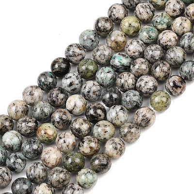 Natural K2 Stone Beads Strands G-K405-B03-8mm-1