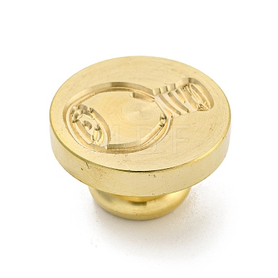 Wax Seal Brass Stamp Head AJEW-G056-01R-1