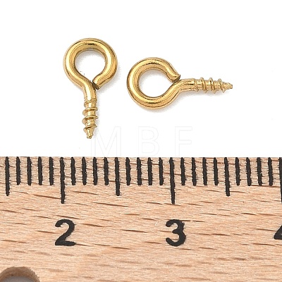 304 Stainless Steel Eye Pin Peg Bails STAS-Z178-11G-1