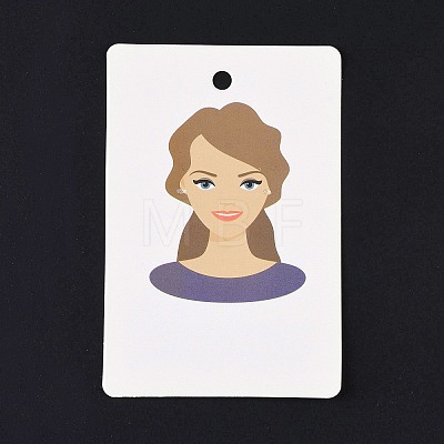 Paper Earring Display Cards DIY-B061-05J-1
