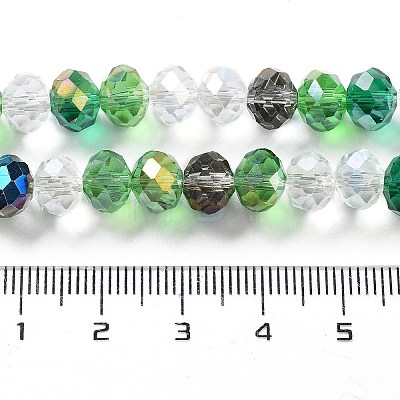 Glass Beads Strands EGLA-A034-M8mm-24-1