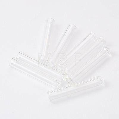 Glass Bottle Pendants GLAA-R203-01G-1