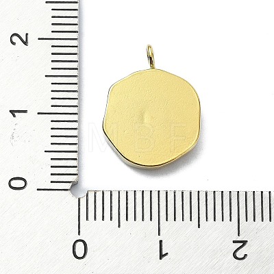 Ion Plating(IP) 304 Stainless Steel Pendants STAS-B058-23G-03-1