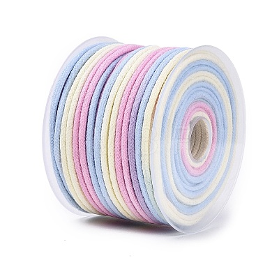 50M Segment Dyed Macrame Cotton Cord OCOR-Q060-01A-06-1