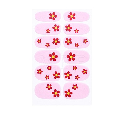 Flower Series Full Cover Nail Decal Stickers MRMJ-T109-WSZ476-1