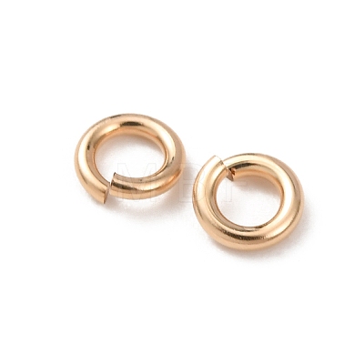 1/20 14K Gold Filled Open Jump Rings KK-G164-05G-01-1