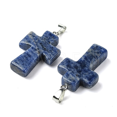 Natural Sodalite Pendants GG-K002-11J-1