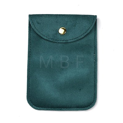Velvet Jewelry Storage Pouches with Snap Button for Bracelets Necklaces Earrings ABAG-P013-01-1