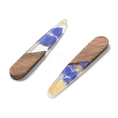 Resin and Walnut Pendants LS-FIND-R051-08A-1