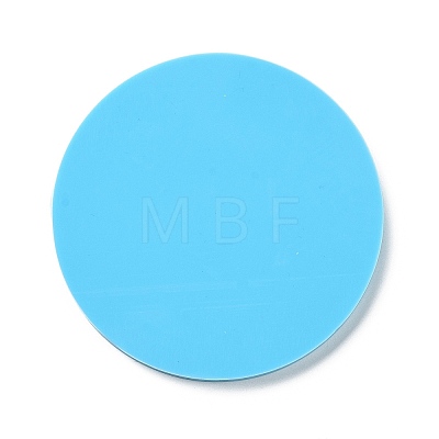 DIY Mother's Day Theme Flat Round Pendant Silicone Molds SIMO-H010-02F-1