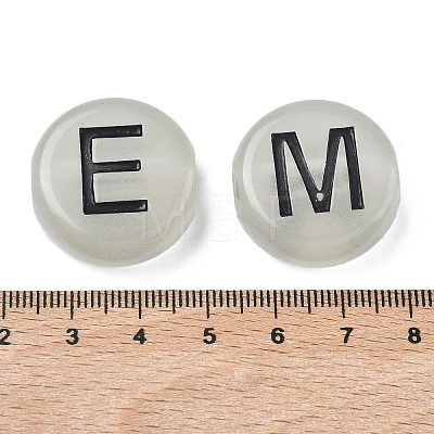 Opaque Acrylic European Beads MACR-K365-05-1