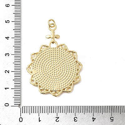 Natural Shell Pendants KK-H529-02G-02-1