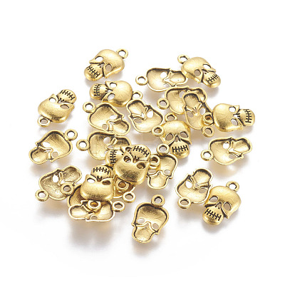 Tibetan Style Alloy Pendants TIBEP-K585-AG-RS-1
