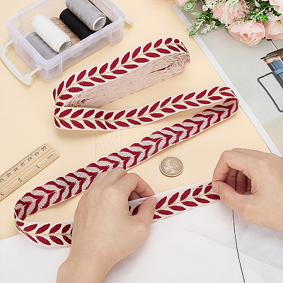 Polyester Ribbons SRIB-WH0011-279E-1