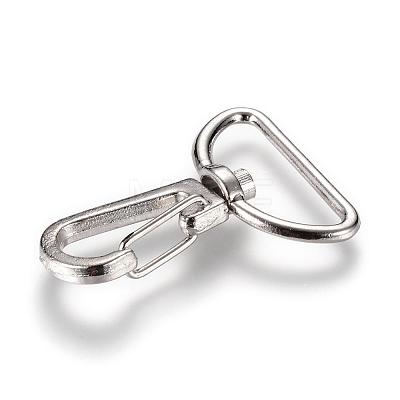 Alloy Swivel Lobster Claw Clasps PALLOY-T010-05P-1