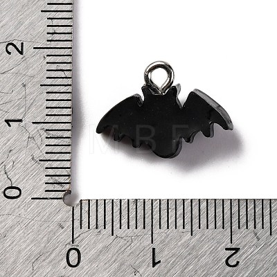 Halloween Theme Opaque Resin Pendants RESI-D075-01F-1