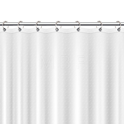 Olycraft 12Pcs Iron Shower Curtain Rings for Bathroom HJEW-OC0001-19-1