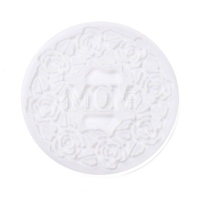 Mother's Day Theme DIY Cup Mat Silicone Molds DIY-B035-02-1