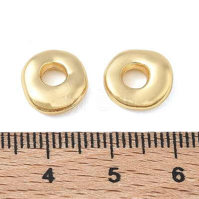 Brass European Beads KK-CBAFC6C-02G-1