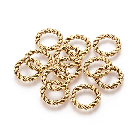 Tibetan Style Linking Rings LS-X-TIBE-S050-AG-LF-1