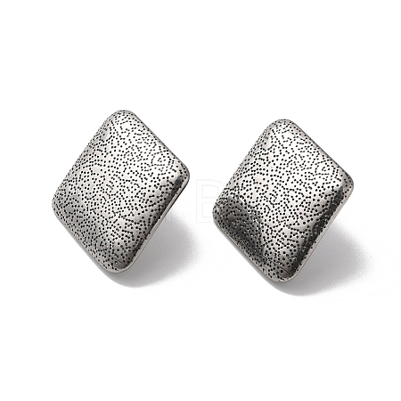 Non-Tarnish 304 Stainless Stud Earring Findings STAS-M314-02C-P-1