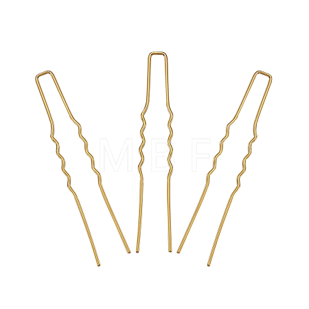 Hair Accessories Iron Hair Forks Findings OHAR-TAC0002-01G-1