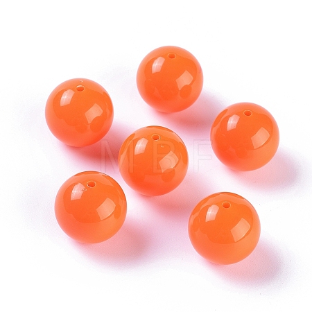 Neon Chunky Bubblegum Acrylic Beads X-LACR-20mm-4-1