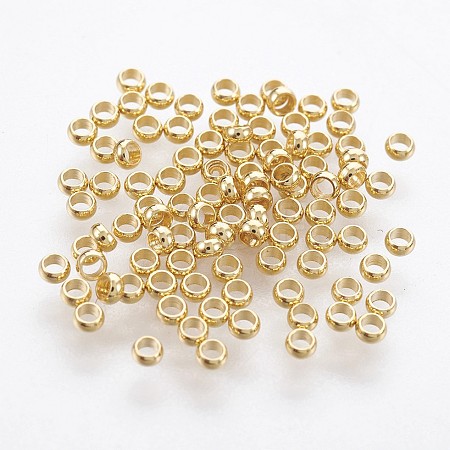 316 Surgical Stainless Steel Crimp Beads STAS-P221-25G-1