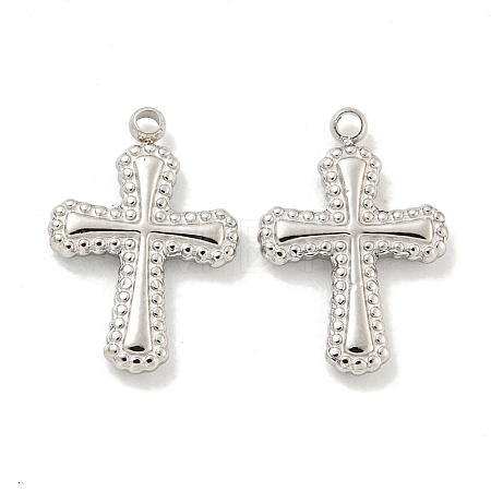 Non-Tarnish 304 Stainless Steel Charms STAS-L278-035P-1