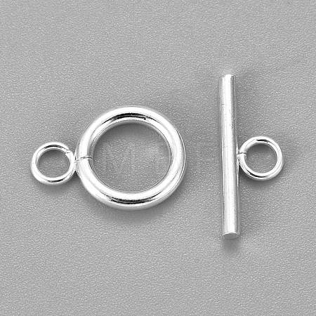 304 Stainless Steel Toggle Clasps STAS-H380-03S-1