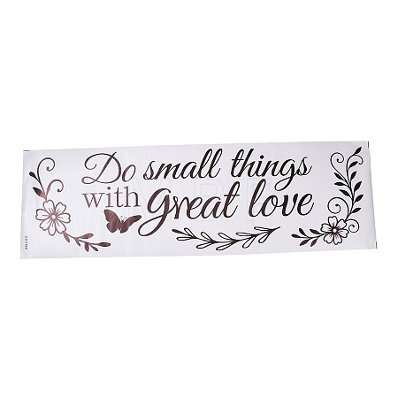 Translucent PVC Self Adhesive Wall Stickers PL-XCP3DD5-01-1