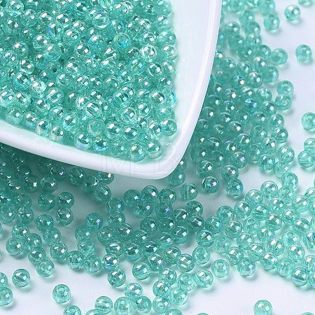 Eco-Friendly Transparent Acrylic Beads X-PL731-9-1