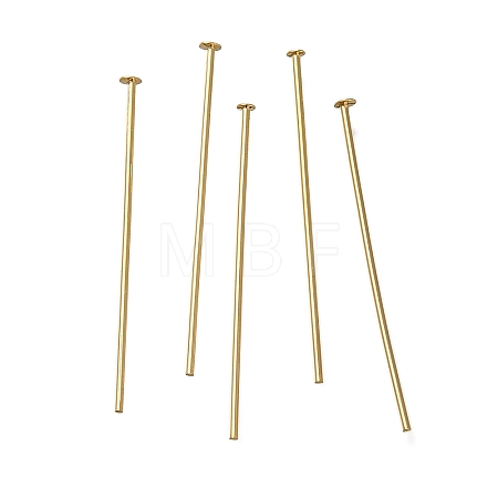 Brass Flat Head Pins KK-H502-01D-G-1
