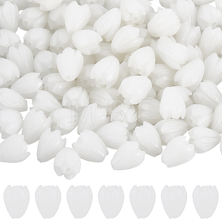 100Pcs Dyed Synthetic Coral Beads CORA-SC0001-29A-1