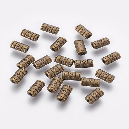Tibetan Style Alloy Beads X-MLF9875Y-NF-1