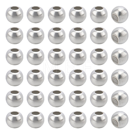 60Pcs 925 Sterling Silver Beads STER-AR0001-20-1