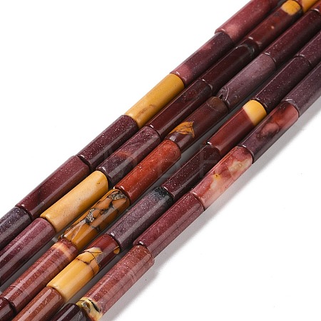 Natural Mookaite Beads Strands G-F247-52-1