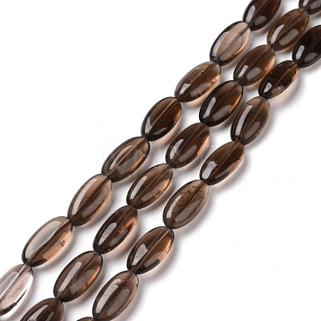 Natural Smoky Quartz Beads Strand G-C238-41-1