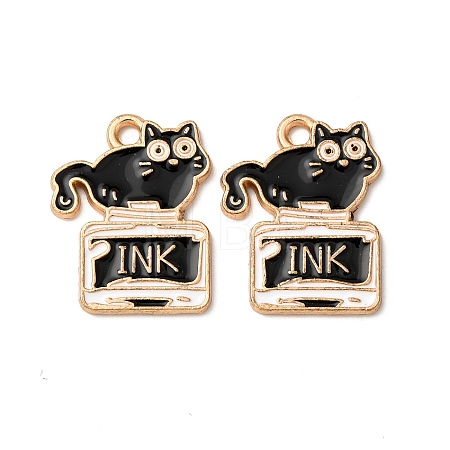 Alloy Enamel Pendants ENAM-B031-01C-1