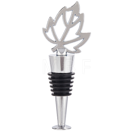 Silicone Wine Bottle Stoppers FIND-WH0152-155-1