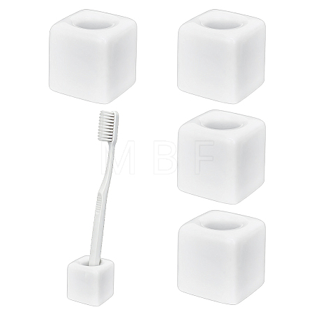 Porcelain Electric Toothbrush Holder AJEW-WH0481-696B-1