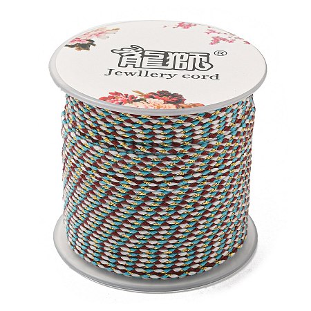 4-Ply Polycotton Cord with Metallic Thread OCOR-Z003-C28-1