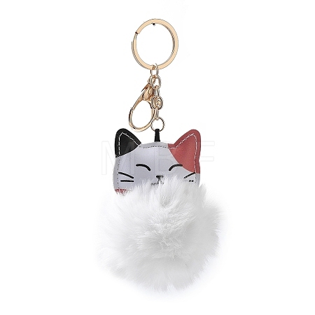 Cute Cat Keychain Plush Pendant for Bags and Wallets ST8043044-1