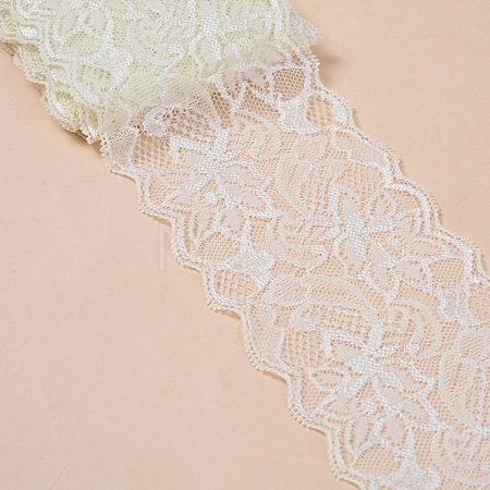 Elastic Lace Trim OCOR-WH0024-A09-1