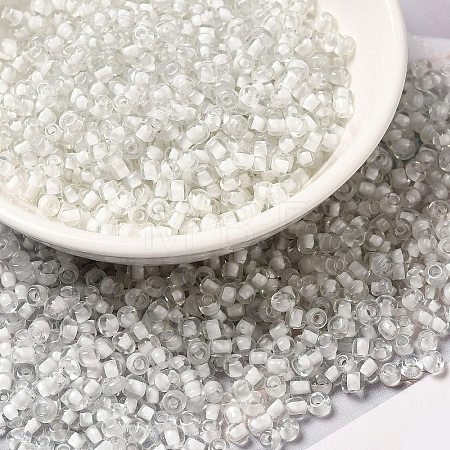 12/0 Transparent Glass Seed Beads SEED-F003-03C-07-1